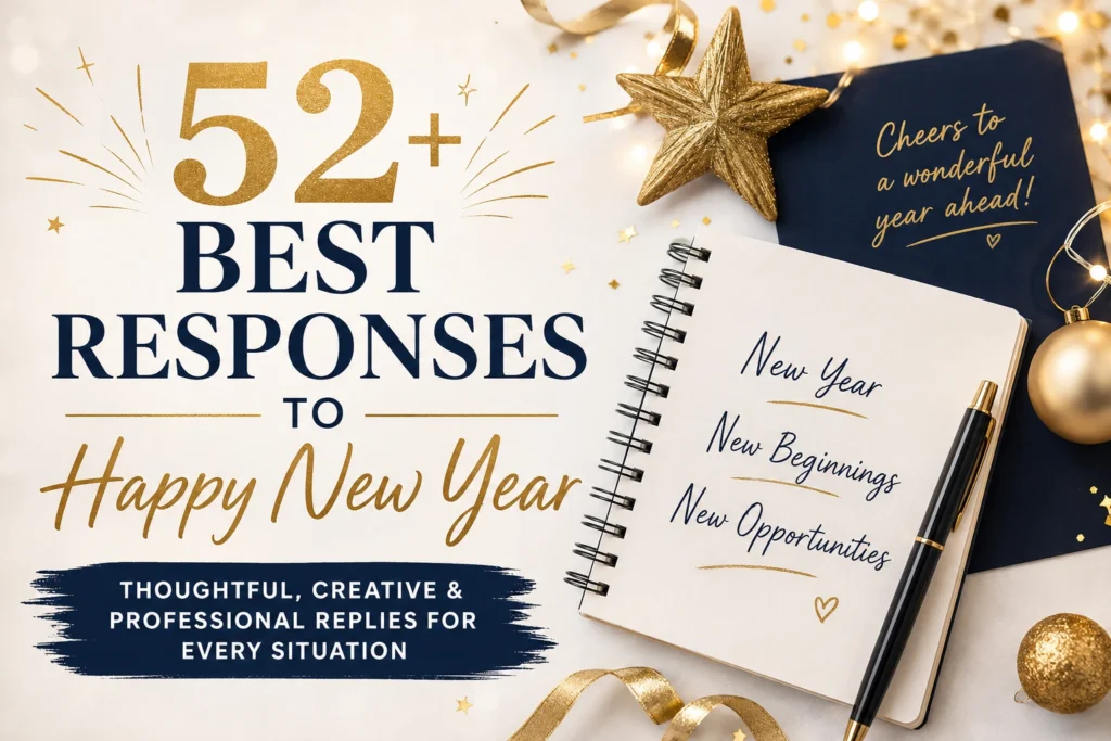 best responses to happy new year