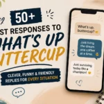 best responses to whats up buttercup