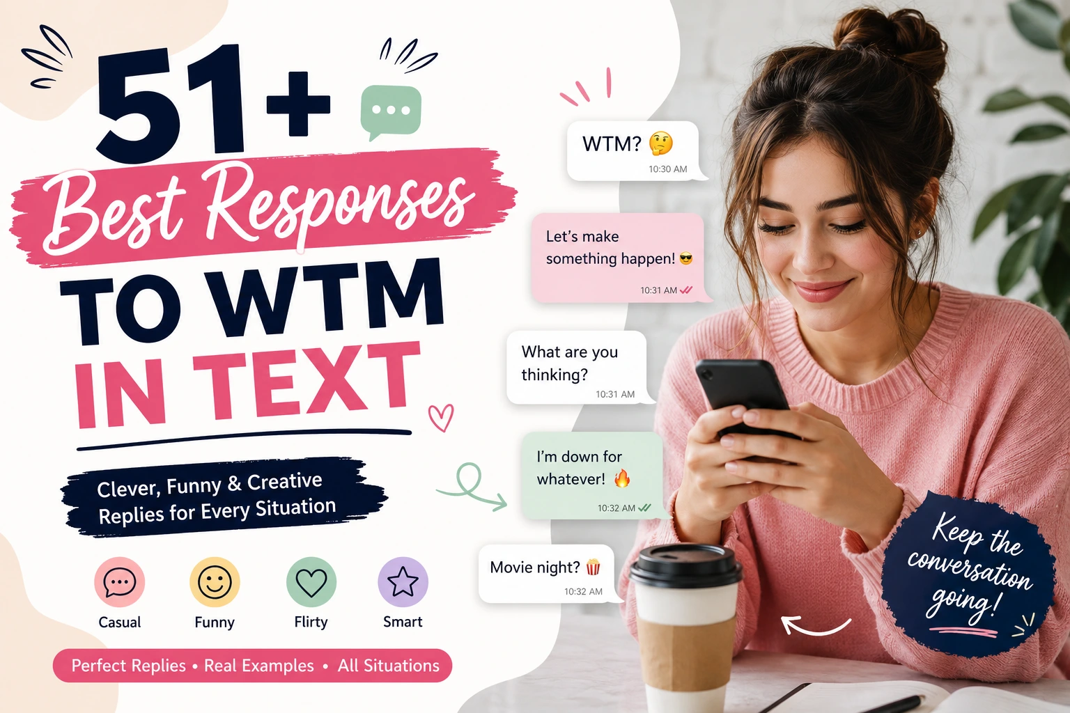 best responses to wtm in text