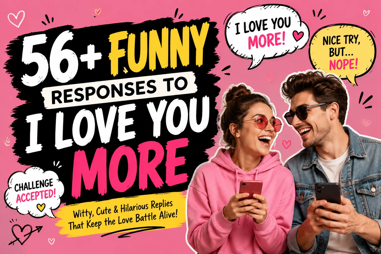 funny responses to i love you more