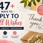 how to reply to well wishes