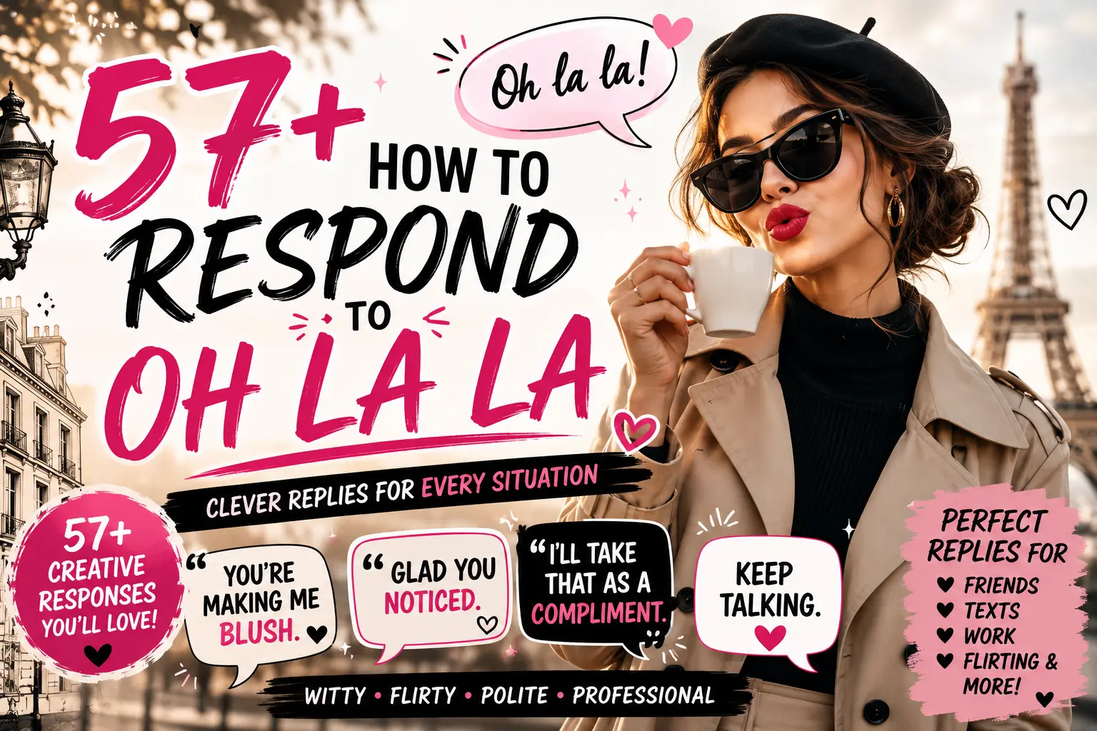 how to respond to oh la la
