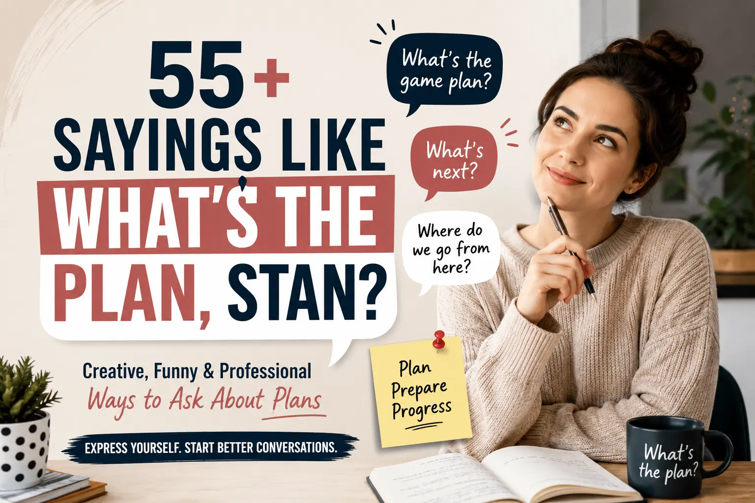 sayings like whats the plan stan