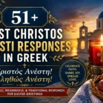 best christos anesti responses in greek