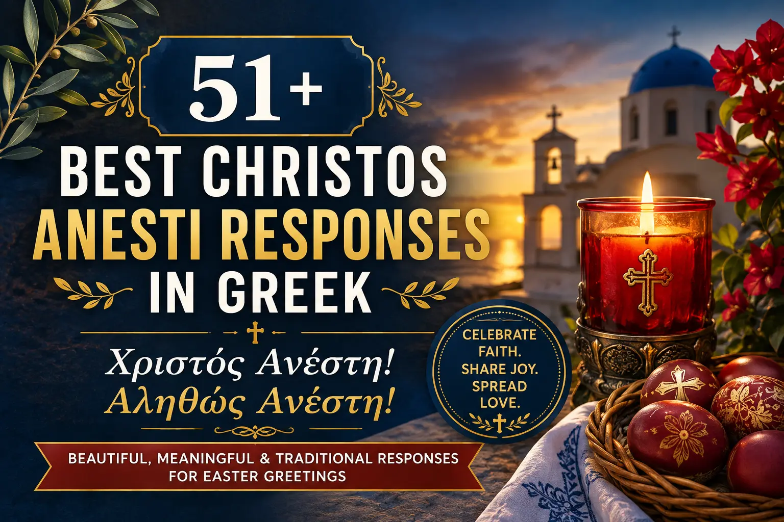 best christos anesti responses in greek