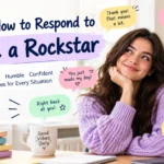 how to respond to youre a rockstar